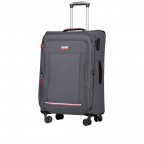 Koffer T22S 69 cm Grey Two Tone, Farbe: grau, Marke: Franky, EAN: 4251672745478, Abmessungen in cm: 42x69x29, Bild 2 von 8