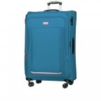 Koffer T22S 79 cm Petrol Two Tone, Farbe: blau/petrol, Marke: Franky, EAN: 4251672745546, Abmessungen in cm: 48x79x31, Bild 2 von 7