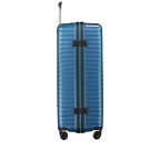 Koffer PP13 76 cm Blue Metallic, Farbe: blau/petrol, Marke: Franky, EAN: 4251672746192, Abmessungen in cm: 51x76x31, Bild 4 von 9