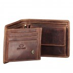 Geldbörse Wesley RFID-Schutz Braun, Farbe: braun, Marke: Blackbeat, EAN: 4035486095420, Abmessungen in cm: 11.5x10x2, Bild 4 von 5