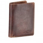 Geldbörse Wesley viele Fächer Natur, Farbe: cognac, Marke: Blackbeat, EAN: 4035486095482, Abmessungen in cm: 9.5x12.5x2, Bild 2 von 5