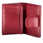 Geldbörse Alba 011 Rot, Farbe: rot/weinrot, Marke: Flanigan, EAN: 4035486094157, Abmessungen in cm: 12.5x9.5x2.5, Bild 4 von 6