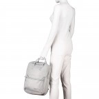 Rucksack RS37 Light Grey, Farbe: grau, Marke: Franky, EAN: 4251672746925, Abmessungen in cm: 25x36x11, Bild 5 von 8