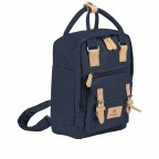 Rucksack RS52-S Dark Blue, Farbe: blau/petrol, Marke: Franky, EAN: 4251672707209, Abmessungen in cm: 23x31.5x11, Bild 2 von 8