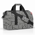 Reisetasche Allrounder L Zebra, Farbe: schwarz, Marke: Reisenthel, EAN: 4012013718847, Abmessungen in cm: 48x39.5x29, Bild 1 von 2