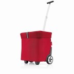 Abdeckung für Einkaufsroller Carrycruiser Cover OG. Rot, Farbe: rot/weinrot, Marke: Reisenthel, Abmessungen in cm: 42x8x33.5, Bild 2 von 2