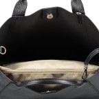 Handtasche Schwarz, Farbe: schwarz, Marke: Hausfelder Manufaktur, EAN: 4065646004047, Abmessungen in cm: 32x27x12, Bild 8 von 11