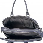 Aktentasche für Damen Schwarz, Farbe: schwarz, Marke: Hausfelder Manufaktur, EAN: 4065646001626, Abmessungen in cm: 36x28x13, Bild 8 von 11