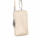 Handytasche Dollaro mit Schulterriemen Beige, Farbe: beige, Marke: Hausfelder Manufaktur, EAN: 4065646002449, Abmessungen in cm: 11x17.5x2, Bild 2 von 6