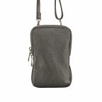 Handytasche Dollaro mit Schulterriemen Dunkelgrau, Farbe: grau, Marke: Hausfelder Manufaktur, EAN: 4065646002333, Abmessungen in cm: 11x17.5x2, Bild 1 von 6