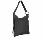 Beuteltasche Schwarz, Farbe: schwarz, Marke: Hausfelder Manufaktur, EAN: 4065646002845, Abmessungen in cm: 38x36.5x1, Bild 2 von 7