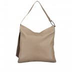 Beuteltasche Taupe, Farbe: taupe/khaki, Marke: Hausfelder Manufaktur, EAN: 4065646002852, Abmessungen in cm: 38x36.5x1, Bild 1 von 7