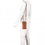 Geldbörse / Handytasche Anchor-Love Lina B3.2262 mit Schulterriemen Chocolate Brown, Farbe: braun, Marke: Harbour 2nd, EAN: 4046478051157, Abmessungen in cm: 11x19.5x2.5, Bild 4 von 8