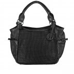 Handtasche Soft-Weaving Milva B3.0055 Dark Ash, Farbe: anthrazit, Marke: Harbour 2nd, EAN: 4046478045682, Abmessungen in cm: 30x28x13, Bild 1 von 9