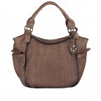 Handtasche Soft-Weaving Milva B3.0055 Stone Grey, Farbe: grau, Marke: Harbour 2nd, EAN: 4046478045705, Abmessungen in cm: 30x28x13, Bild 1 von 9