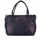 Handtasche Soft-Weaving Carolyn B3.9789 Midnight Navy, Farbe: blau/petrol, Marke: Harbour 2nd, EAN: 4046478045644, Abmessungen in cm: 29x27x8.5, Bild 3 von 9