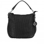 Beuteltasche Soft-Weaving Maureen B3.9811 Dark Ash, Farbe: anthrazit, Marke: Harbour 2nd, EAN: 4046478044654, Abmessungen in cm: 36x29x10.5, Bild 1 von 9