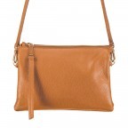 Schultertasche Adria Cognac, Farbe: cognac, Marke: Abro, EAN: 4061724449786, Abmessungen in cm: 25x18x5, Bild 1 von 6