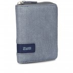 Geldbörse Mademoiselle Wallet MW10 Canvas Sky, Farbe: blau/petrol, Marke: Zwei, EAN: 4250257922808, Abmessungen in cm: 13x10x3, Bild 1 von 5