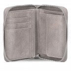 Geldbörse Mademoiselle Wallet MW10 Canvas Sky, Farbe: blau/petrol, Marke: Zwei, EAN: 4250257922808, Abmessungen in cm: 13x10x3, Bild 4 von 5