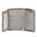 Geldbörse Mademoiselle Wallet MW10 Canvas Sky, Farbe: blau/petrol, Marke: Zwei, EAN: 4250257922808, Abmessungen in cm: 13x10x3, Bild 5 von 5