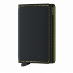 Geldbörse Slimwallet Matte Black Yellow, Farbe: gelb, Marke: Secrid, EAN: 8718215287278, Abmessungen in cm: 6.8x10.2x1.6, Bild 1 von 5