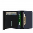 Geldbörse Slimwallet Matte Night Blue, Farbe: blau/petrol, Marke: Secrid, EAN: 8718215287308, Abmessungen in cm: 6.8x10.2x1.6, Bild 3 von 5