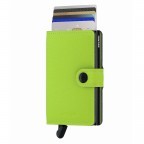 Geldbörse Miniwallet Yard vegan Lime, Farbe: grün/oliv, Marke: Secrid, EAN: 8718215287957, Abmessungen in cm: 6.5x10.2x2.1, Bild 5 von 5