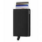 Geldbörse Slimwallet Yard vegan Black, Farbe: schwarz, Marke: Secrid, EAN: 8718215287940, Abmessungen in cm: 6.8x10.2x1.6, Bild 4 von 4