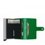 Geldbörse Miniwallet Crisple Apple, Farbe: grün/oliv, Marke: Secrid, EAN: 8718215287858, Abmessungen in cm: 6.8x10.2x1.6, Bild 3 von 5