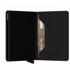 Geldbörse Slimwallet Perforated Black, Farbe: schwarz, Marke: Secrid, EAN: 8718215287032, Abmessungen in cm: 6.8x10.2x1.6, Bild 3 von 4