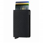 Geldbörse Slimwallet Perforated Black, Farbe: schwarz, Marke: Secrid, EAN: 8718215287032, Abmessungen in cm: 6.8x10.2x1.6, Bild 4 von 4