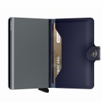 Geldbörse Miniwallet Metallic Blue, Farbe: blau/petrol, Marke: Secrid, EAN: 8718215287889, Abmessungen in cm: 6.8x10.2x2.1, Bild 4 von 4