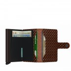 Geldbörse Miniwallet Basket Brown, Farbe: braun, Marke: Secrid, EAN: 8718215288015, Abmessungen in cm: 6.8x10.2x2.1, Bild 3 von 5