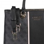 Handtasche Cathleen Coal, Farbe: schwarz, Marke: Guess, EAN: 0190231373018, Abmessungen in cm: 37x26x12, Bild 9 von 10