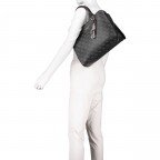 Handtasche Camy Coal Multi, Farbe: schwarz, Marke: Guess, EAN: 0190231370383, Abmessungen in cm: 34x26x12, Bild 5 von 11