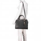 Handtasche Camy Coal Multi, Farbe: schwarz, Marke: Guess, EAN: 0190231370383, Abmessungen in cm: 34x26x12, Bild 6 von 11