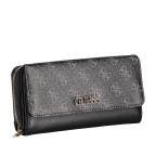 Geldbörse Camy Coal Multi, Farbe: schwarz, Marke: Guess, EAN: 0190231370581, Abmessungen in cm: 19x10x4, Bild 2 von 4