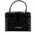 Umhängetasche Borsa Quilted Nappa Schwarz, Farbe: schwarz, Marke: Love Moschino, EAN: 8059826241205, Abmessungen in cm: 19.5x14x6, Bild 1 von 8