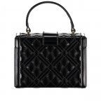 Umhängetasche Borsa Quilted Nappa Schwarz, Farbe: schwarz, Marke: Love Moschino, EAN: 8059826241205, Abmessungen in cm: 19.5x14x6, Bild 3 von 8