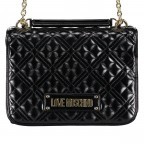 Umhängetasche Borsa Quilted Nappa Schwarz, Farbe: schwarz, Marke: Love Moschino, EAN: 8059826618885, Abmessungen in cm: 26x19x9, Bild 1 von 9