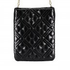 Umhängetasche Borsa Quilted Nappa Schwarz, Farbe: schwarz, Marke: Love Moschino, EAN: 8059826237826, Abmessungen in cm: 15x19x1.5, Bild 3 von 7