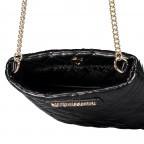 Umhängetasche Borsa Quilted Nappa Schwarz, Farbe: schwarz, Marke: Love Moschino, EAN: 8059826237826, Abmessungen in cm: 15x19x1.5, Bild 6 von 7