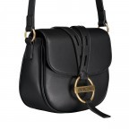 Umhängetasche Schwarz, Farbe: schwarz, Marke: Love Moschino, EAN: 8059826649261, Abmessungen in cm: 20.5x18.5x8, Bild 2 von 6