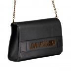 Umhängetasche Borsa Schwarz, Farbe: schwarz, Marke: Love Moschino, EAN: 8059826241175, Abmessungen in cm: 22x14x6, Bild 2 von 7