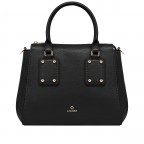 Handtasche Nova Black, Farbe: schwarz, Marke: AIGNER, EAN: 4055539329838, Abmessungen in cm: 27x24x14.5, Bild 1 von 6