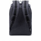 Rucksack Retreat einfarbig Volumen 18 Liter Shadow Grid, Farbe: anthrazit, Marke: Herschel, EAN: 0828432414970, Abmessungen in cm: 34x46x12, Bild 3 von 5