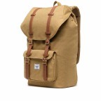 Rucksack Little America Volumen 23 Liter Coyote Slub, Farbe: gelb, Marke: Herschel, EAN: 0828432415083, Abmessungen in cm: 28x50x17, Bild 2 von 4