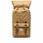 Rucksack Little America Volumen 23 Liter Coyote Slub, Farbe: gelb, Marke: Herschel, EAN: 0828432415083, Abmessungen in cm: 28x50x17, Bild 4 von 4