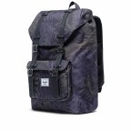 Rucksack Little America Medium einfarbig Volumen 14 Liter Dark Jungle, Farbe: schwarz, Marke: Herschel, EAN: 0828432415649, Abmessungen in cm: 28x43x12, Bild 2 von 5